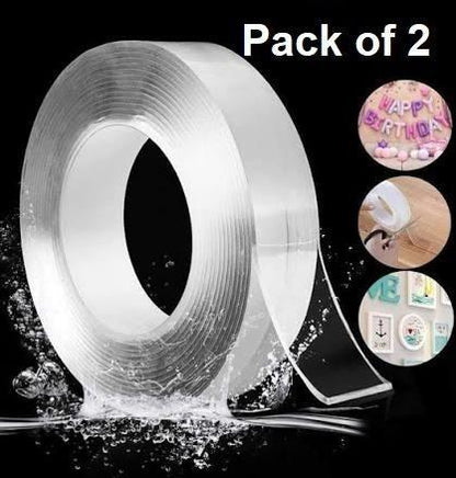 Double Sided Adhesive Tape-Tape Heavy Duty Nano Heavy Duty( Pack of 2)